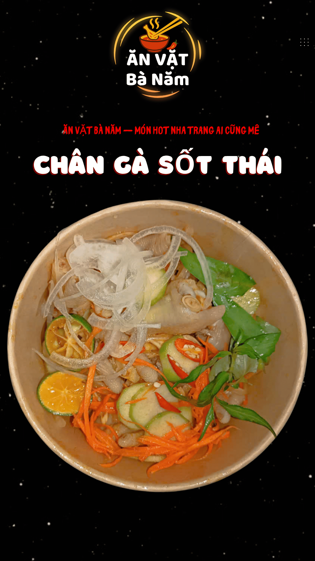 Chân gà sốt thái
